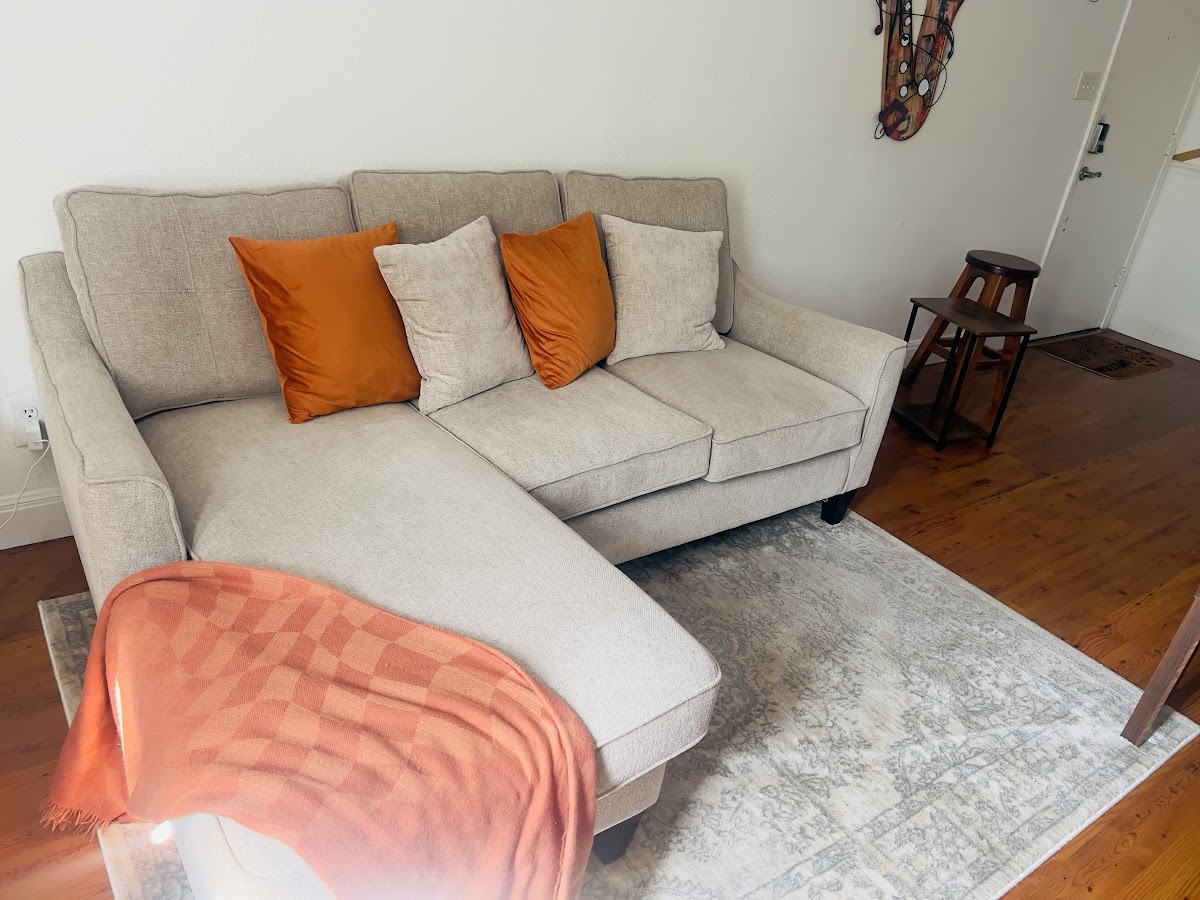Grey Sectional Sofa with Chaise